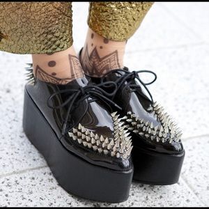 Jeffrey Campbell spiked creepers